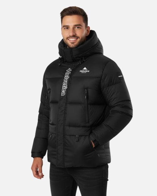Doudoune Helvetica Villar - Noir - Footkorner