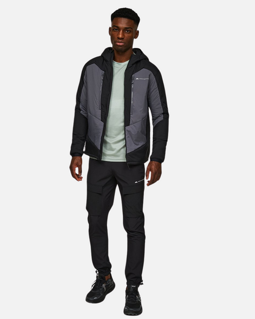 Doudoune Monterrain Esker 2.0 Isoliert - Grau/Schwarz - Footkorner