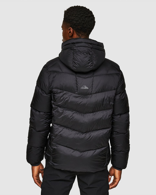 Monterrain Everest Down Jacket - Black - Footkorner