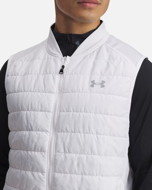 Under Armour Storm Waterproof Sleeveless Puffer Vest - White - Footkorner