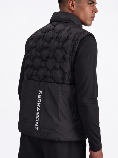 Doudoune sans manches Serramont SL300 - Noir - Footkorner
