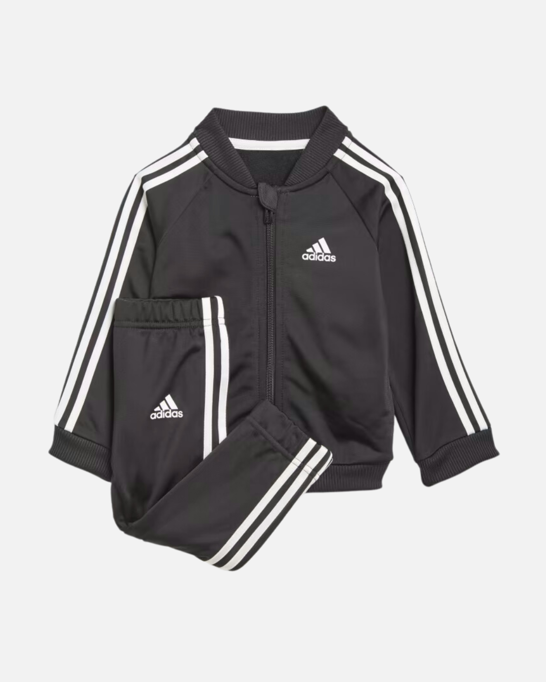 Adidas Baby Tracksuit Set - Black/White