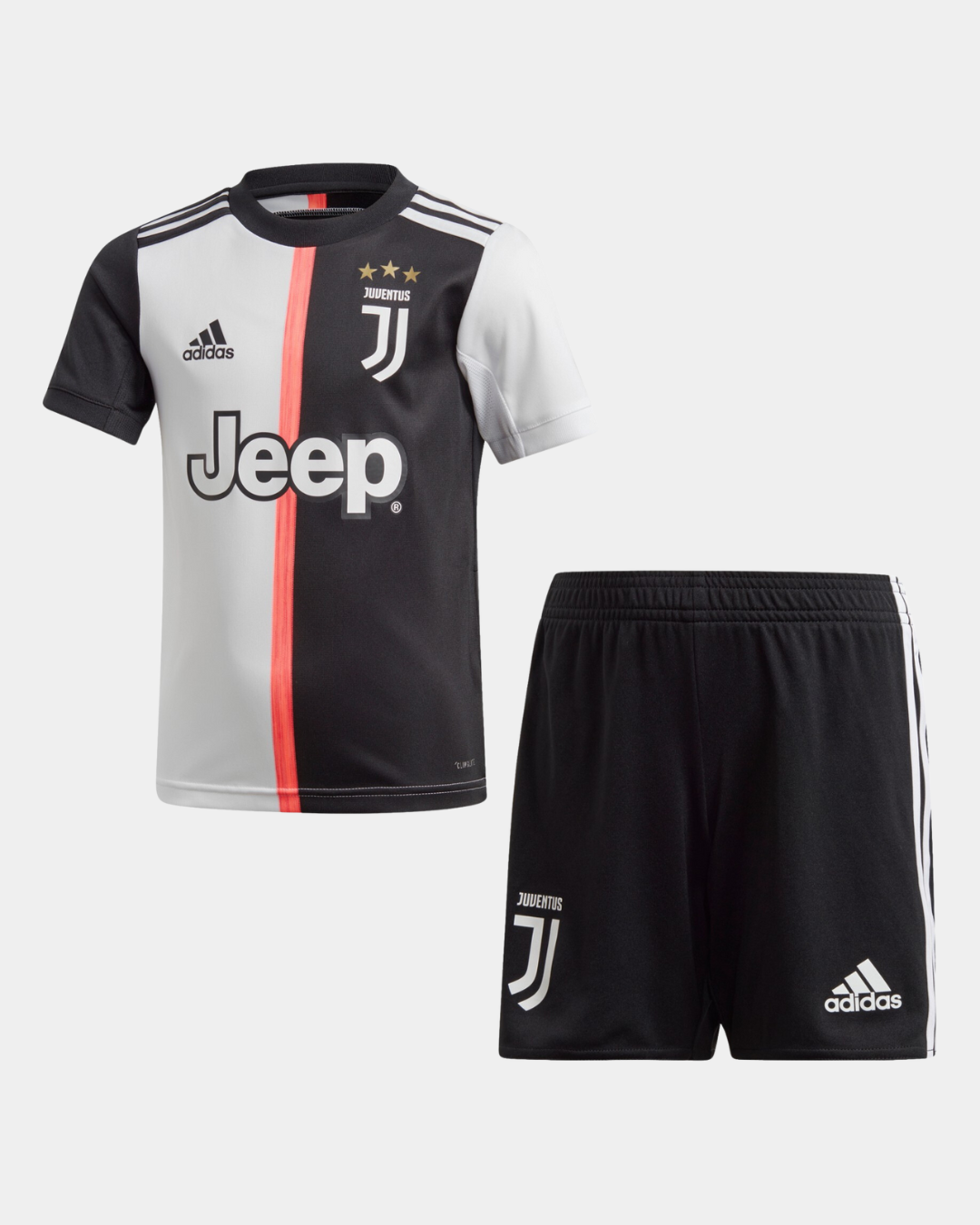 Juventus Kids Kit 2019/2020 - Black/White/Pink