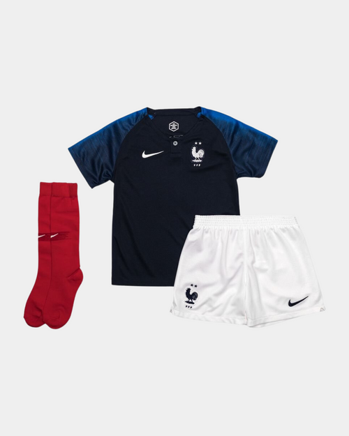 Ensemble Equipe de France Enfant 2018/2019 - Bleu/Blanc/Rouge - Footkorner