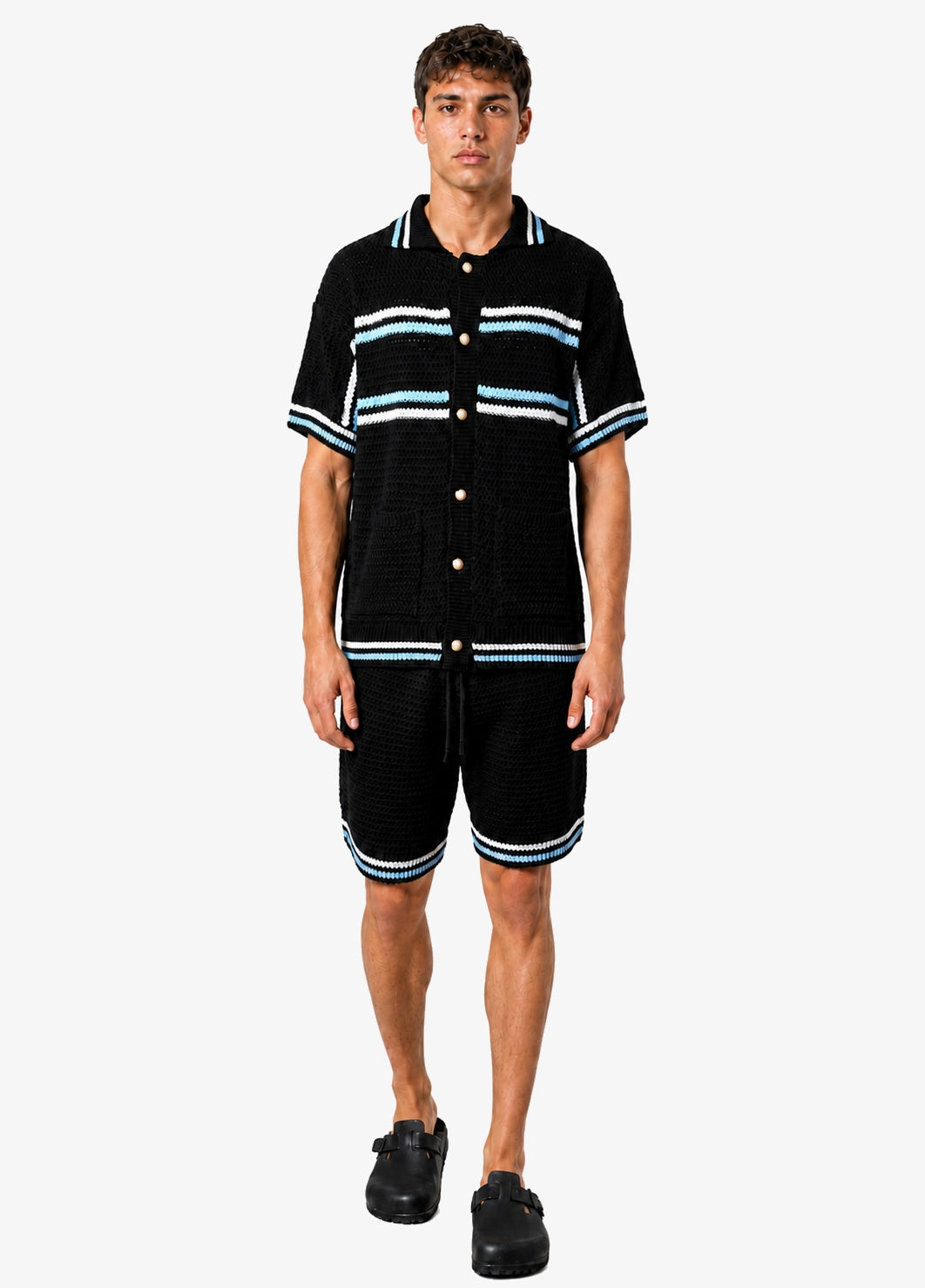 Ensemble IKAO Homme Maille Crochet - Footkorner - Footkorner