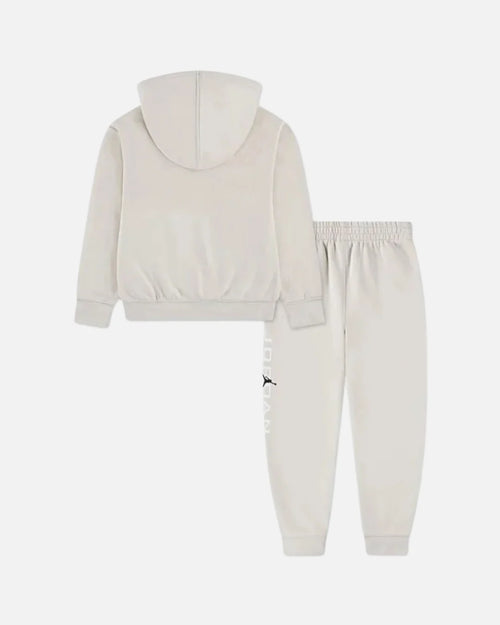Ensemble Jordan Stretch Hbr Flc Enfant Junior - Blanc - Footkorner