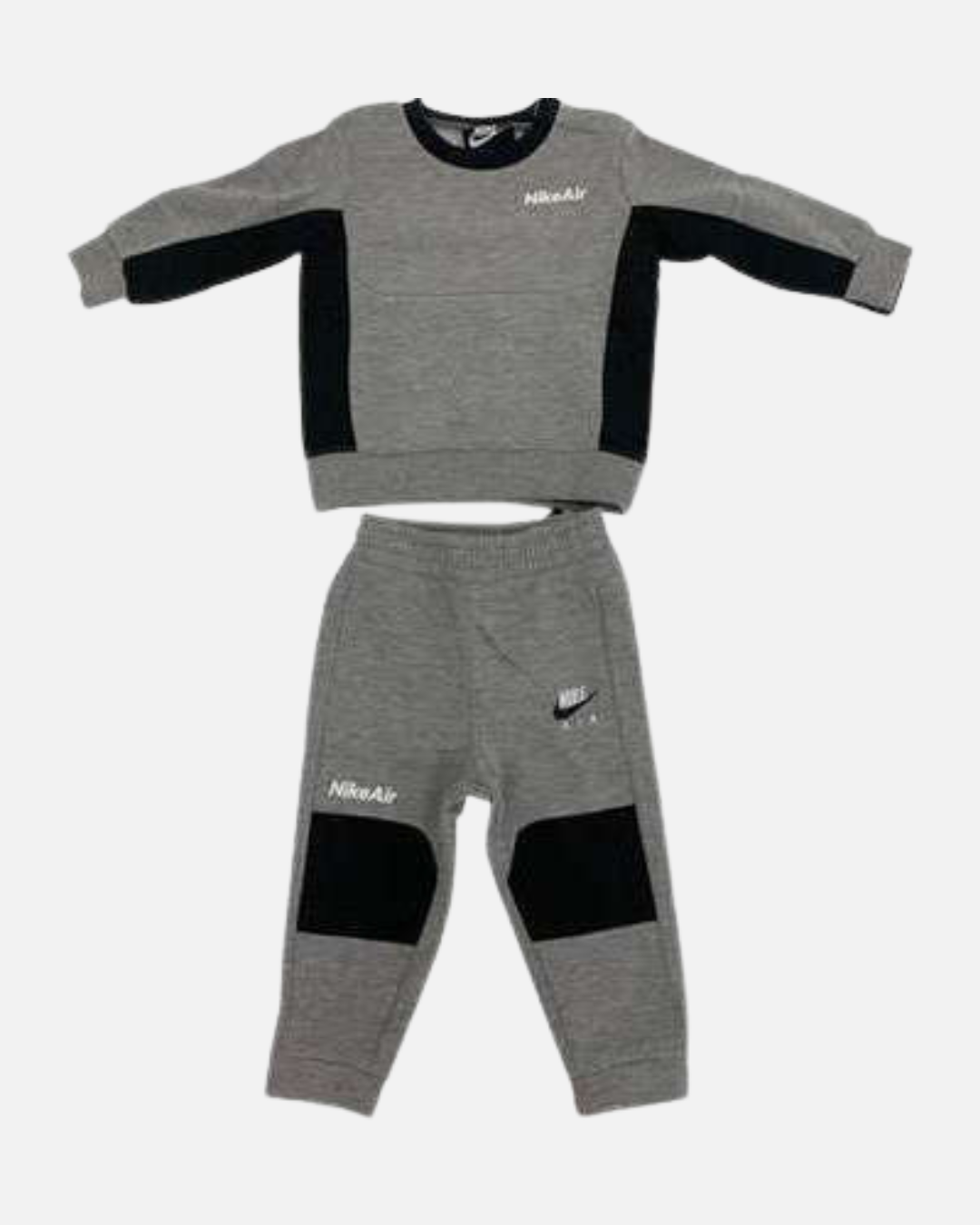 Nike Air Crew Baby Set - Black/Grey
