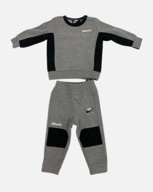 Nike Air Crew Baby-Set – Schwarz/Grau - Footkorner