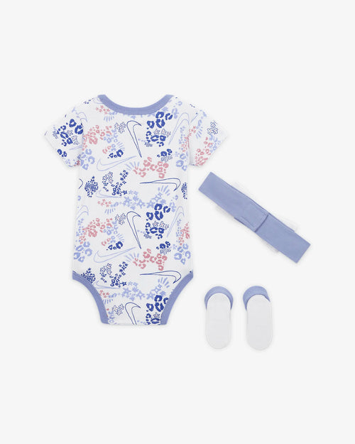 Nike Baby Set - White/Purple/Pink - Footkorner