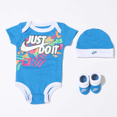 Nike Baby Just Do It Set - Blue/White - Footkorner