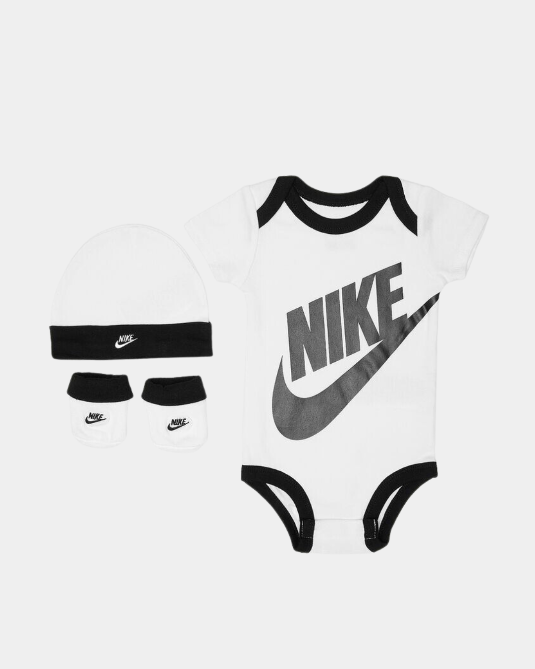 Completo Nike da bambino - Nero/Bianco