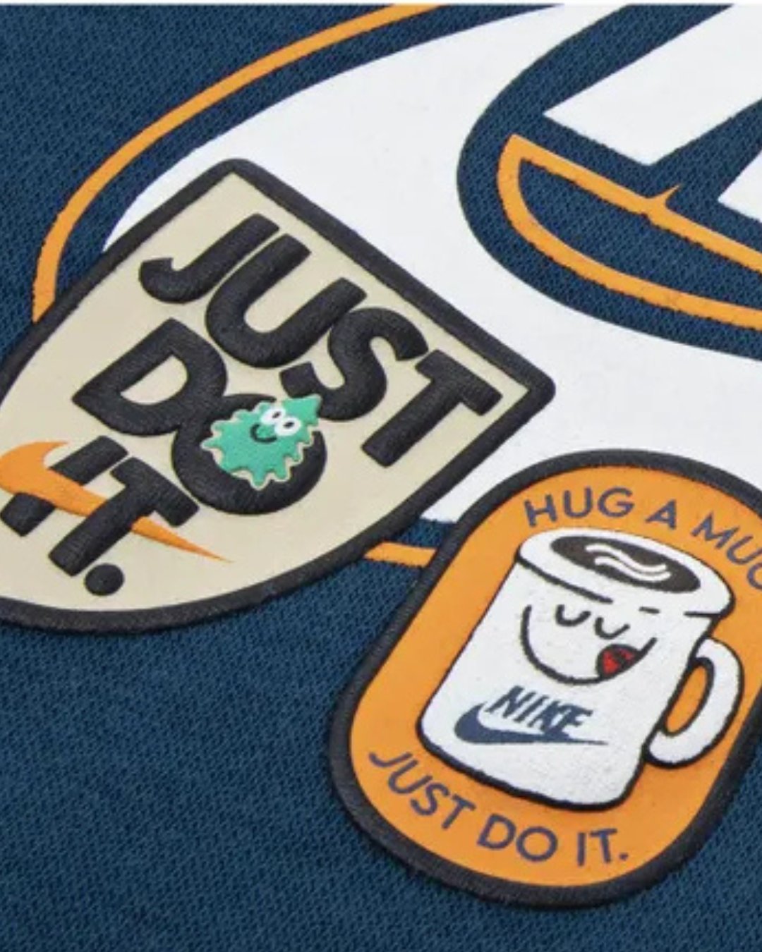 FootkornerNike Baby-Set NKN Fleece - Marine/Orange