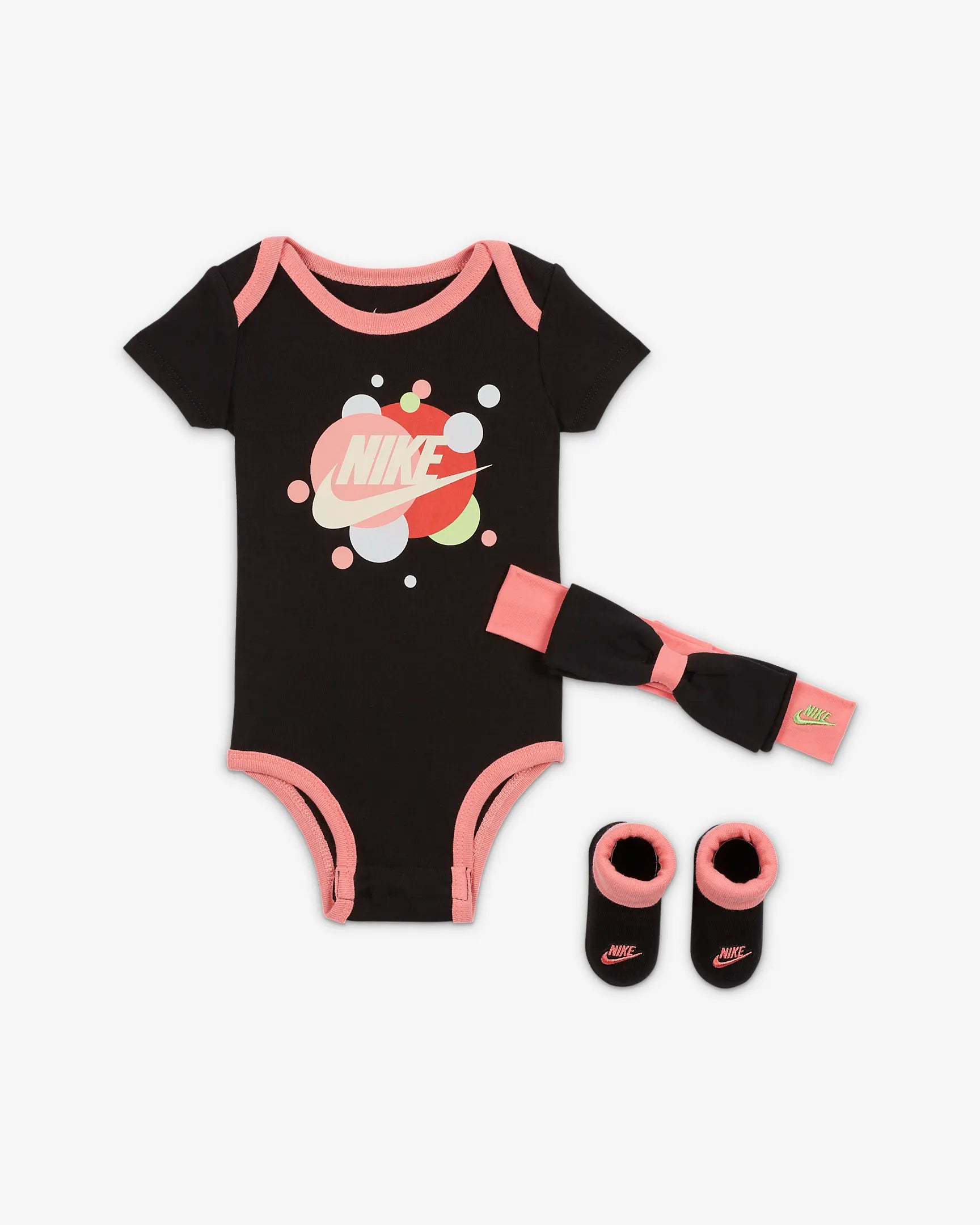 Nike Baby Set - Black/Pink