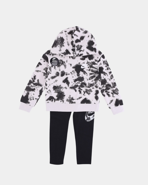 Completo Nike Cloud Wash per bambini - Nero/Bianco - Footkorner