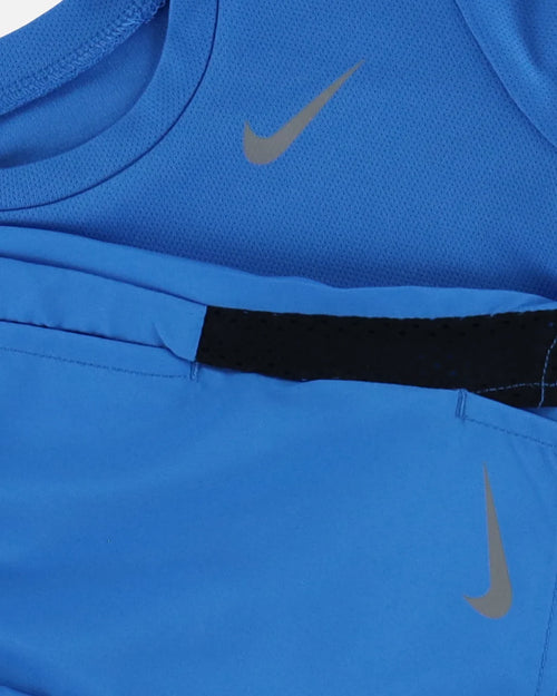 Ensemble Nike de t-shirt et Shorts Enfant - Bleu - Footkorner