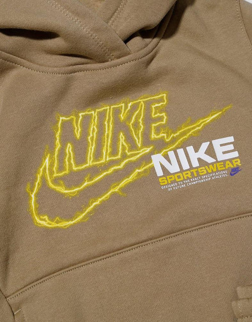 Ensemble Nike pantalon NSW  FS FLC PO Enfant - Marron - Footkorner