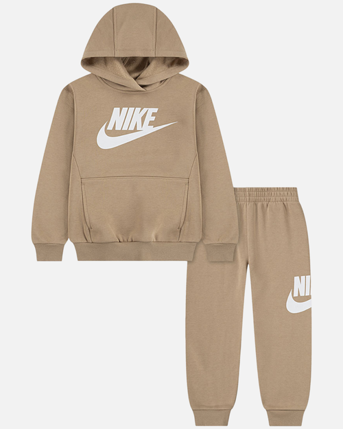 Ensemble Nike polaire Club BEBE - Beige - Footkorner
