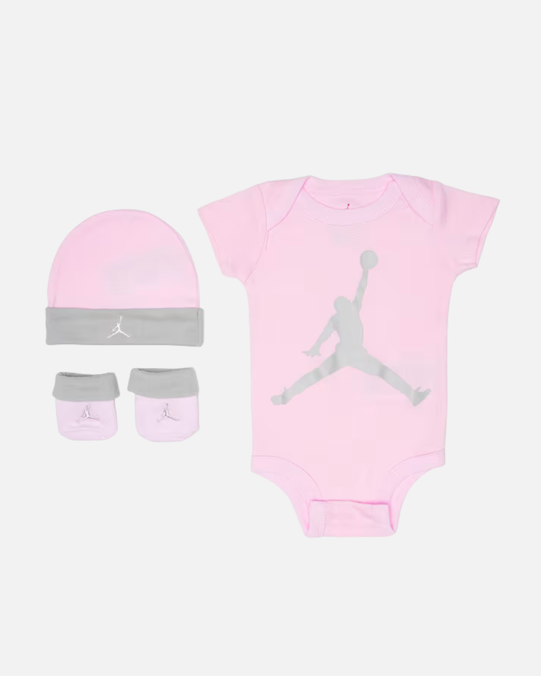 FootkornerNike x Jordan Baby-Set - Rosa/Grau