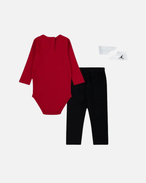 Conjunto Nike x Jordan Bebé - Negro/Rojo - Footkorner