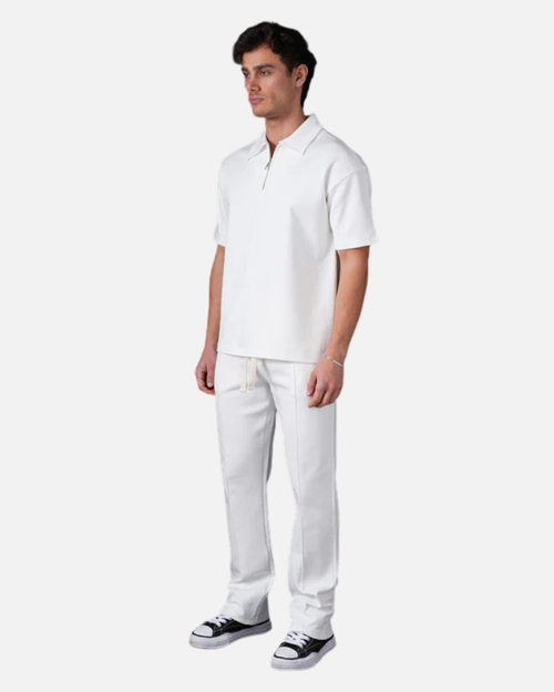 Ensemble Pantalon et Polo - Blanc - Footkorner