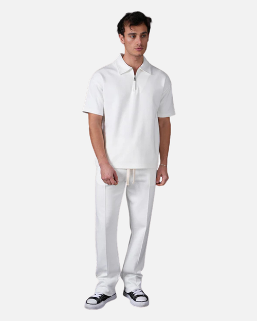 Ensemble Pantalon et Polo - Blanc - Footkorner