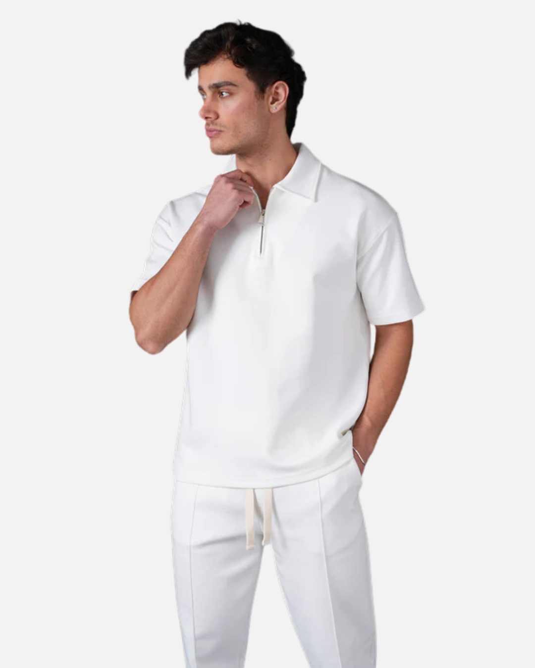 FootkornerEnsemble Pantalon et Polo - Blanc