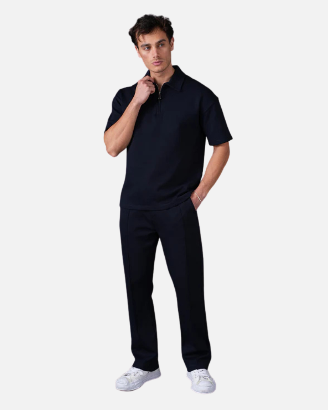 FootkornerEnsemble Pantalon et Polo - Bleu Marine