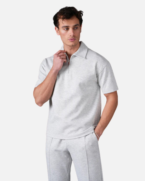 Completo pantaloni e polo - Grigio - Footkorner