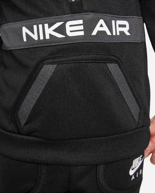 Baby Nike Air Tracksuit Set - Black/White/Grey - Footkorner
