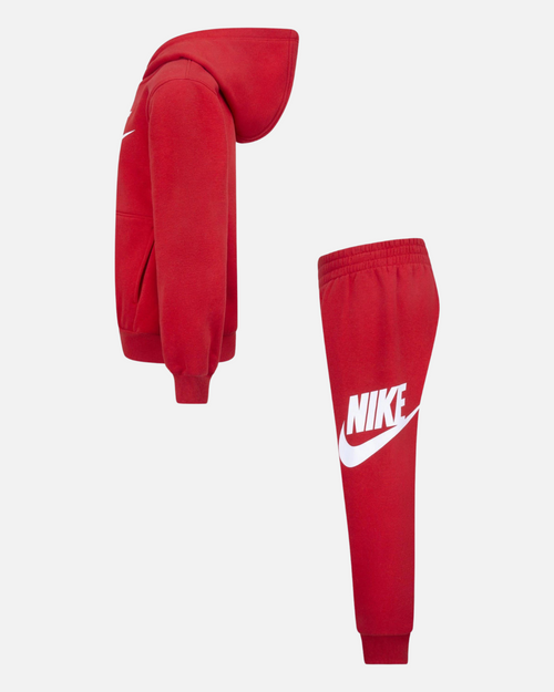 Ensemble survêtement Nike Club Fleece Enfant - Rouge/Blanc - Footkorner