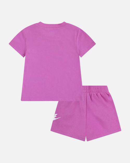 Nike Baby-T-Shirt/Shorts-Set – Lila - Footkorner