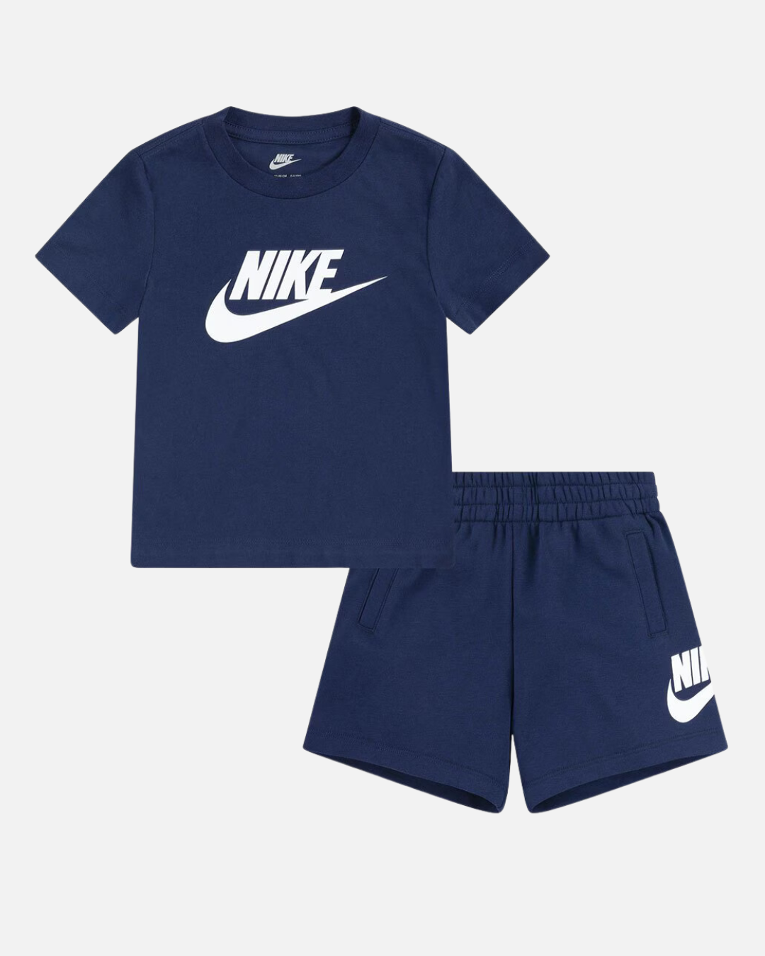 Completo maglietta/pantaloncini Nike per bambini - Blu