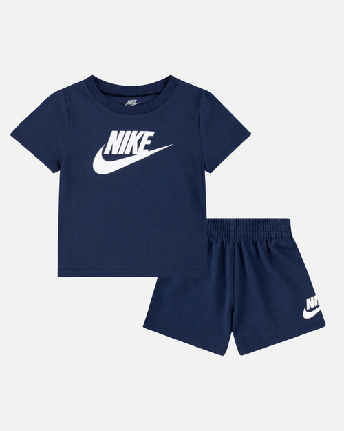 Ensemble T-shirt/Short Nike Enfant - Bleu - Footkorner