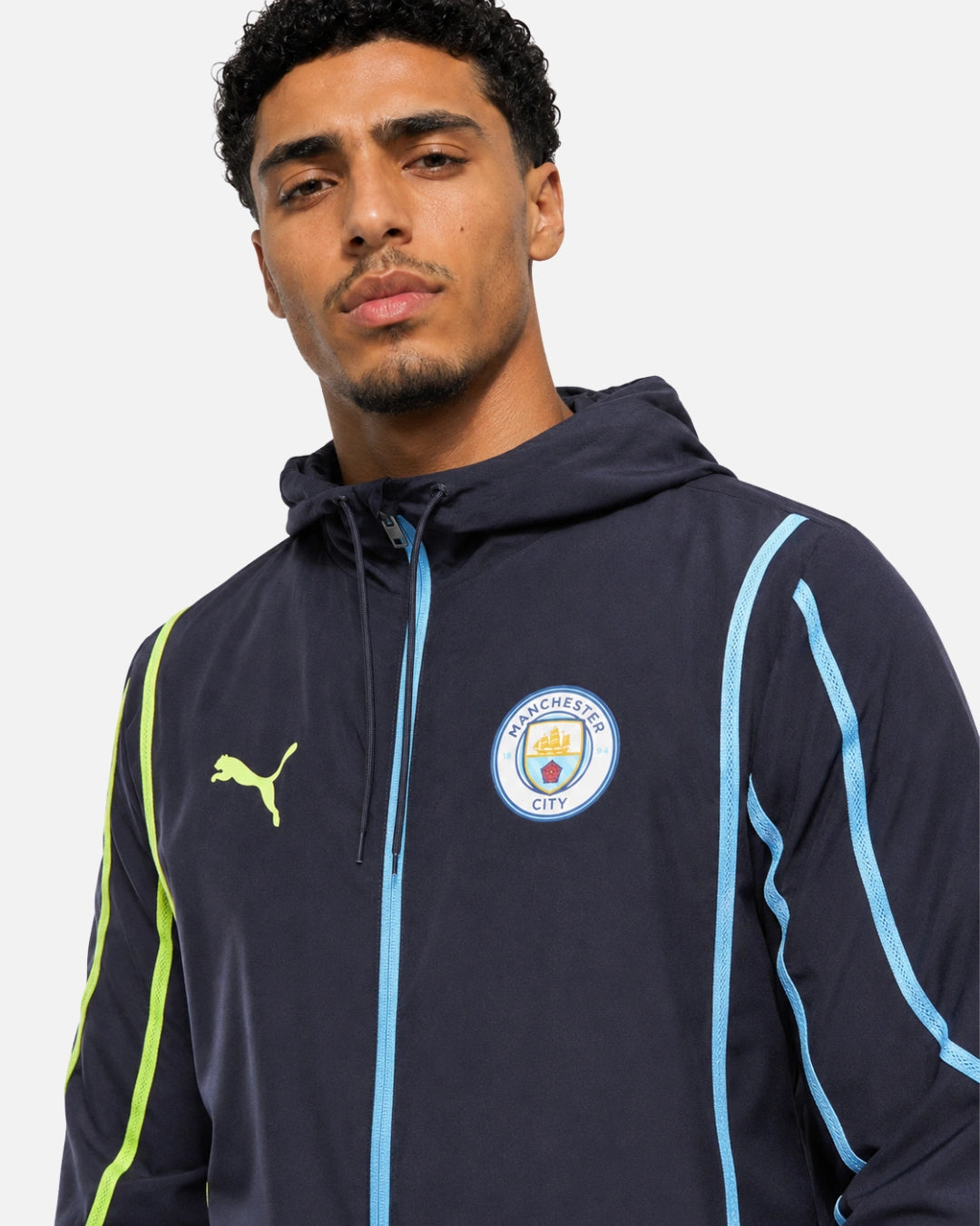 FootkornerVeste de survêtement Manchester City 2024/2025 - Bleu