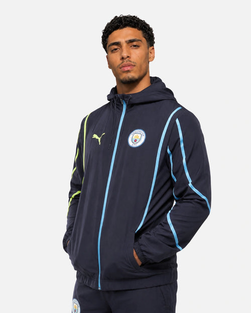 Veste de survêtement Manchester City 2024/2025 - Bleu - Footkorner