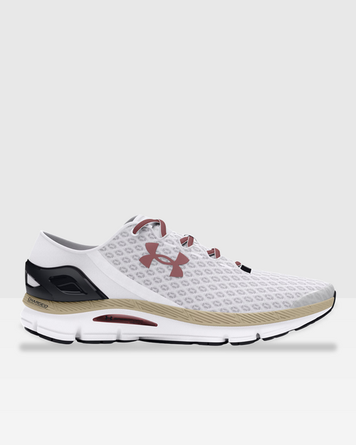 Under Armour Speedform Gemini - Blanc/Bordeaux/Noir - Footkorner