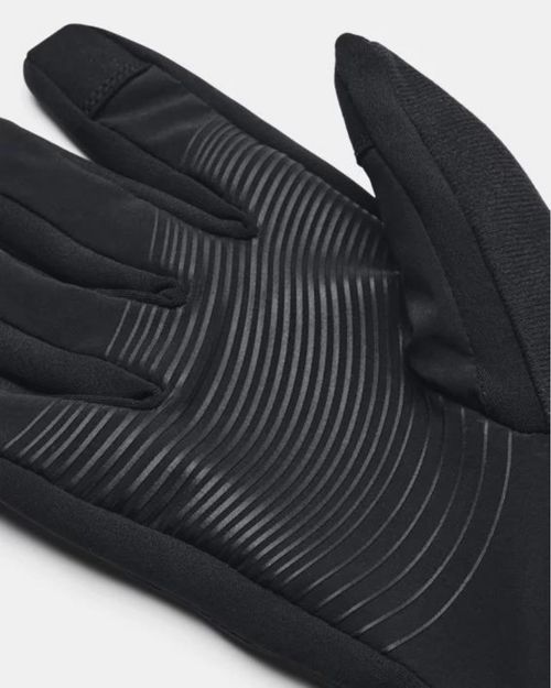 Guanti da corsa UA Storm Fleece - Neri - Footkorner