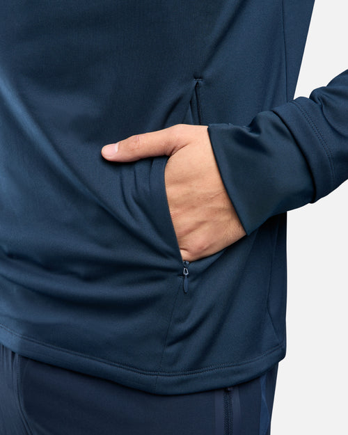 Haut 1/2 Zip FK Rocks Cagoule Integrata - Marina - Footkorner