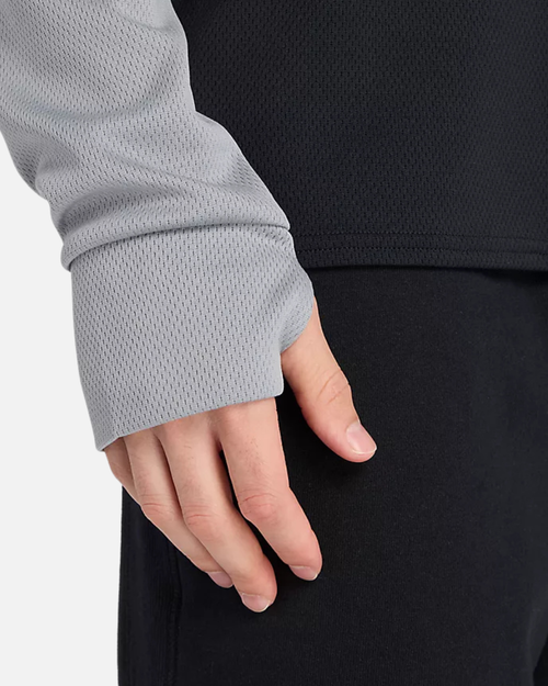 Haut 1/4 zip New Balance Utility Knit - Noir/Gris - Footkorner