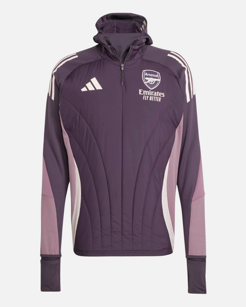 Haut Arsenal 2024/2025 capucha integrada - Violeta/Rosa - Footkorner