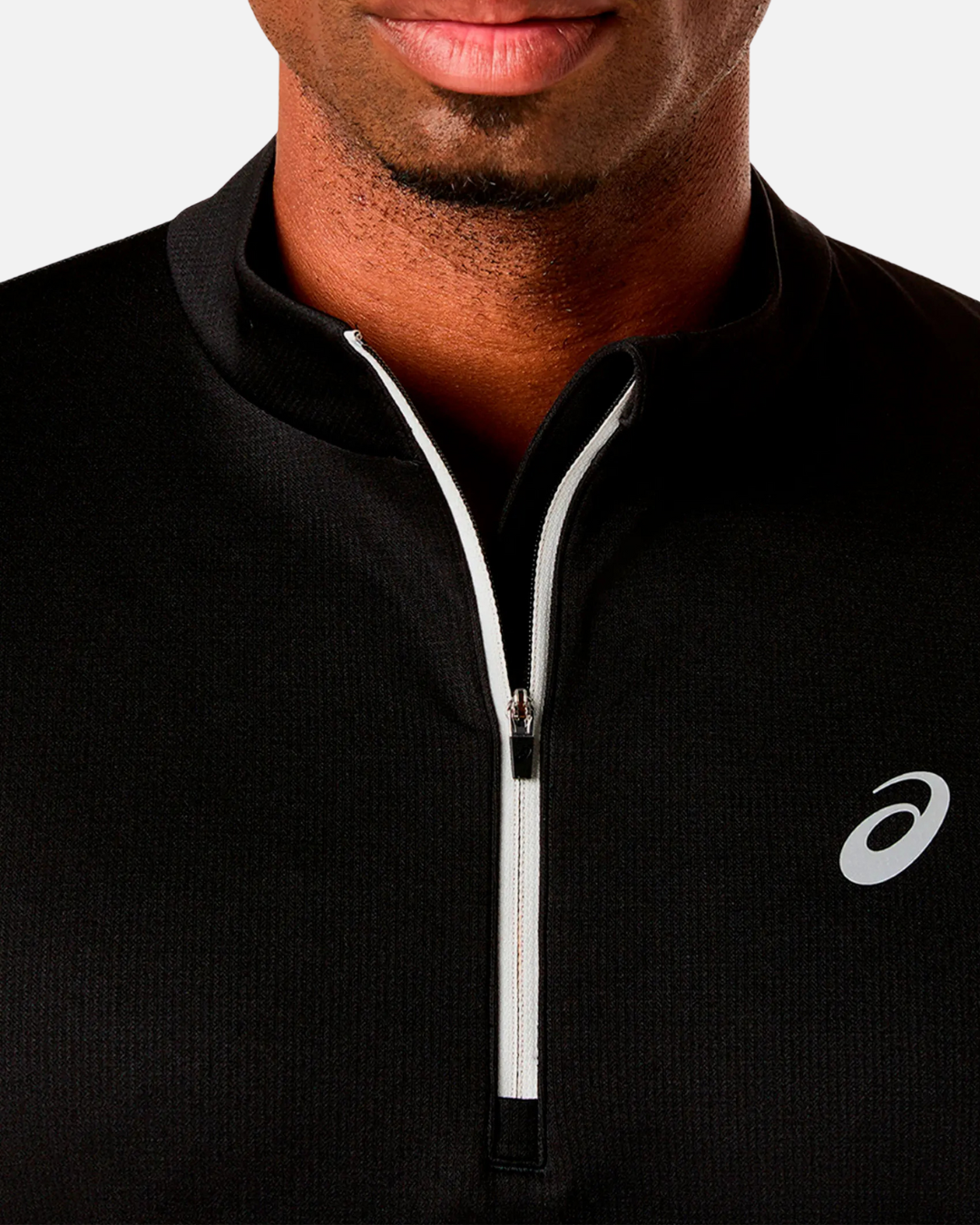 FootkornerHaut Asics Icon 1/2 Zip - Noir