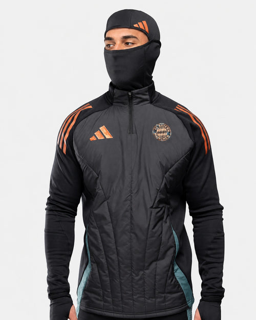 Bayern Munich 2024/2025 top with integrated balaclava - Black - Footkorner