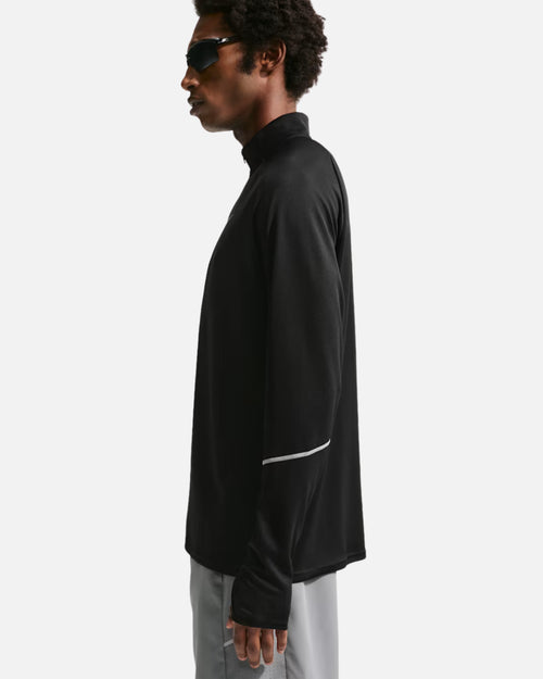 Haut de running à demi-zip Nike Miler Dri-FIT - Noir - Footkorner