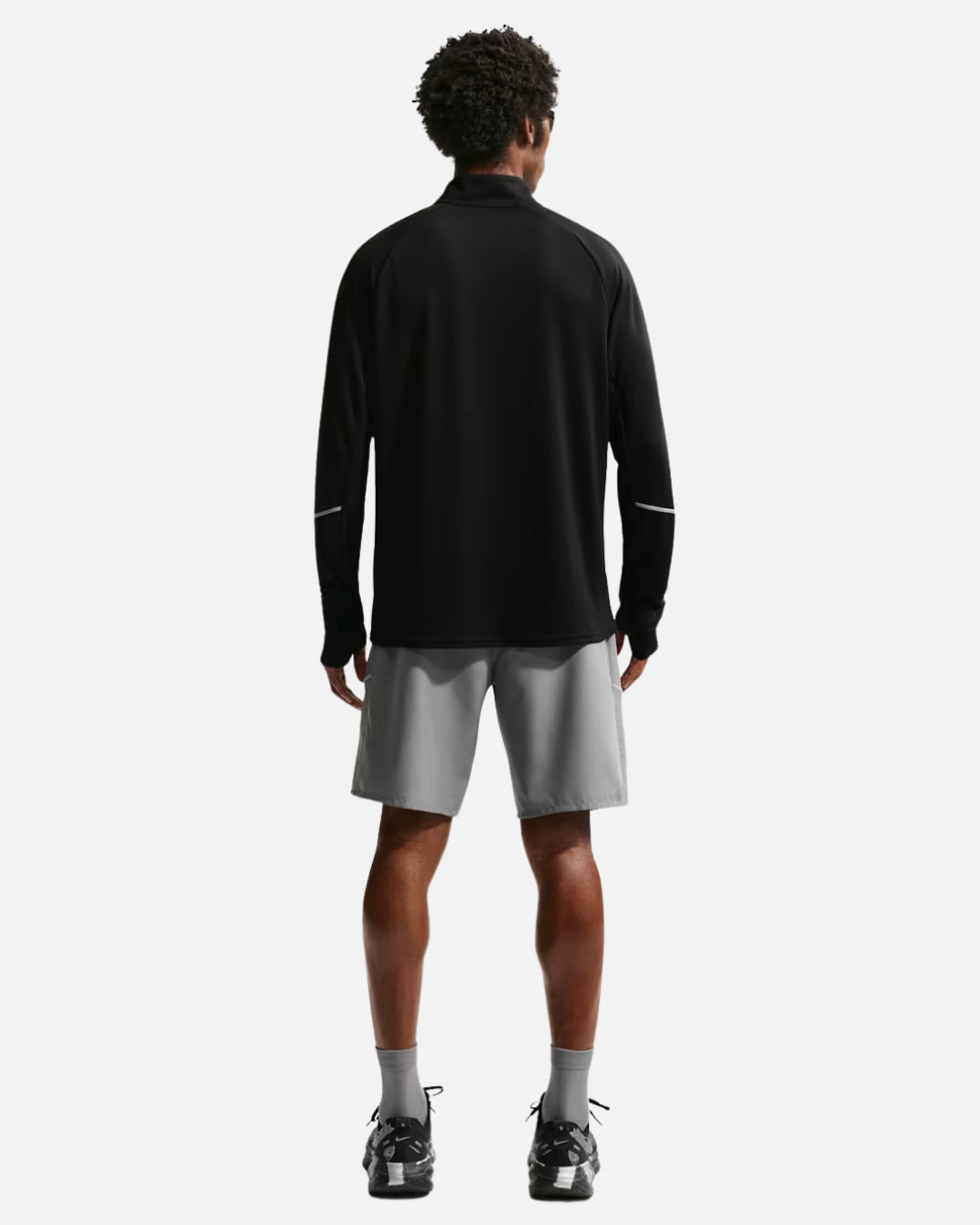 FootkornerHaut de running à demi-zip Nike Miler Dri-FIT - Noir