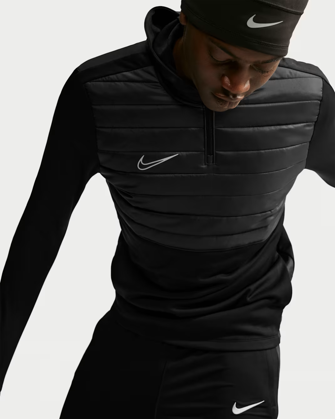 FootkornerTop de entrenamiento Nike Academy Winter Warrior - Negro