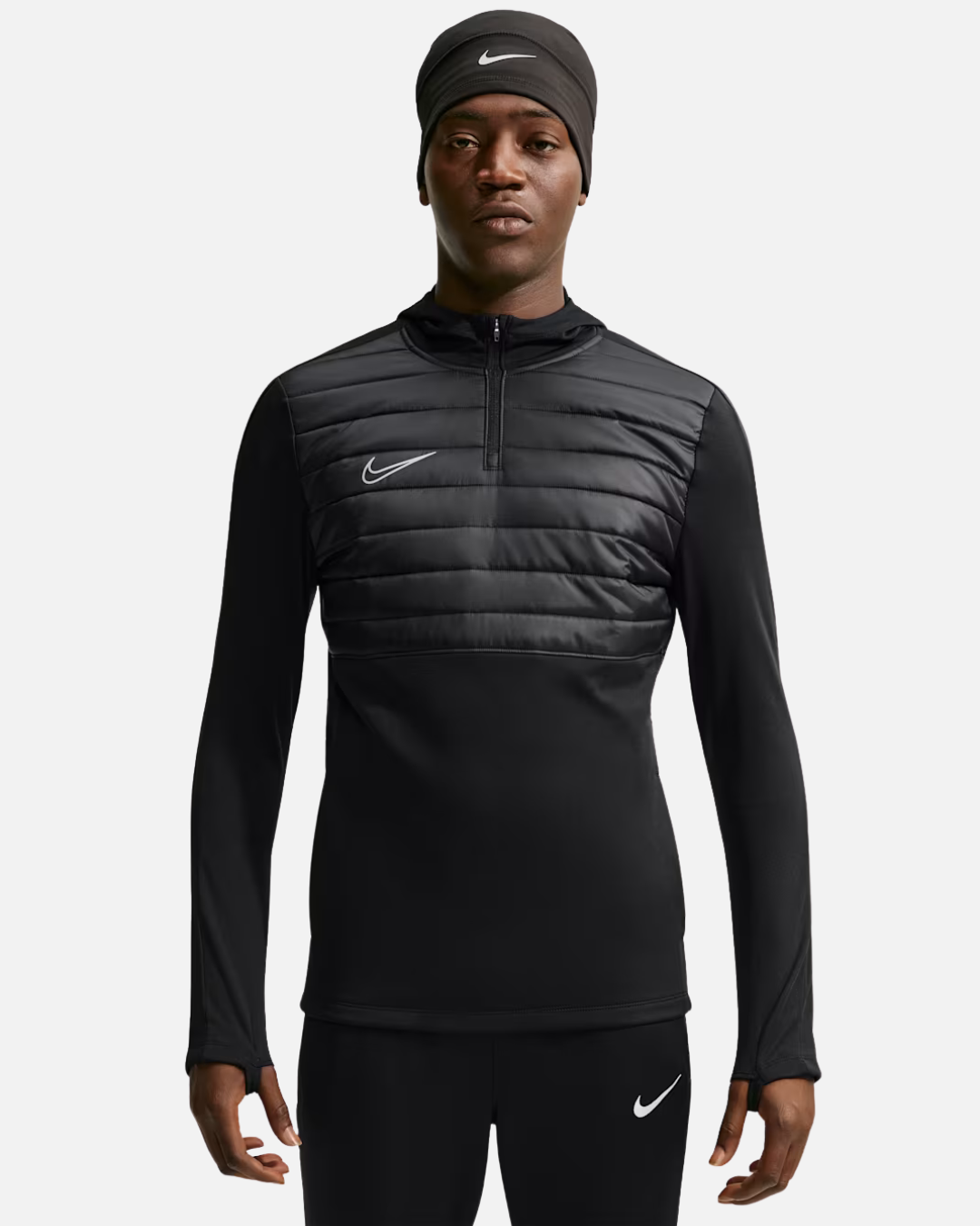 FootkornerTop de entrenamiento Nike Academy Winter Warrior - Negro