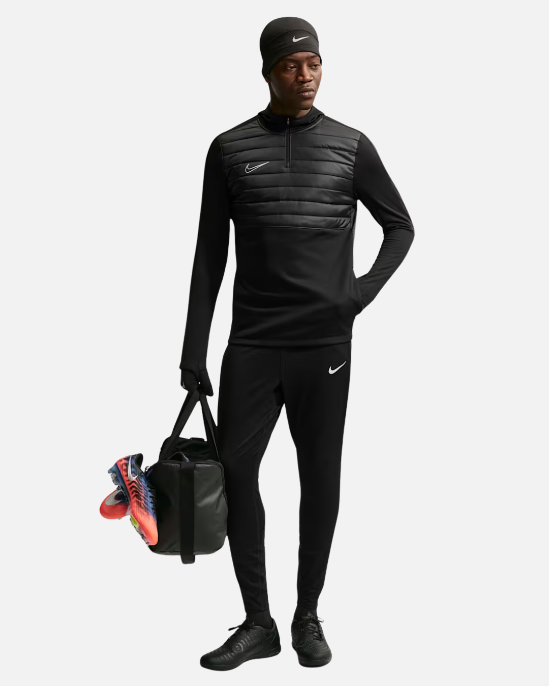 FootkornerTop de entrenamiento Nike Academy Winter Warrior - Negro