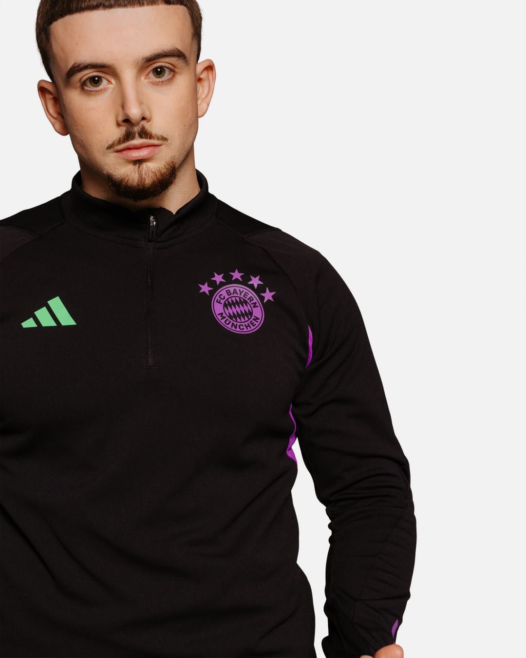 Bayern Munich training top 2023/2024 - Black/Purple/Green