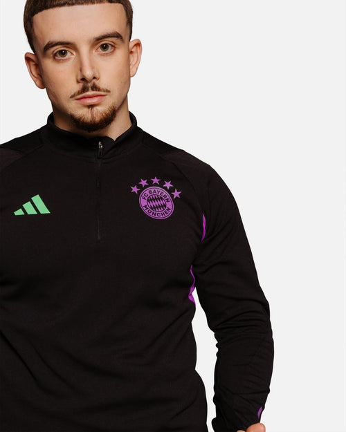 Camiseta de entrenamiento Bayern Munich - Negro/Violeta/Verde - Footkorner