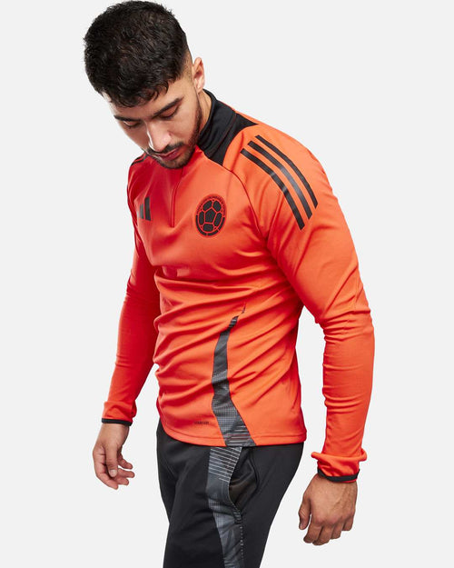 Colombia Training Top - Orange/Black - Footkorner